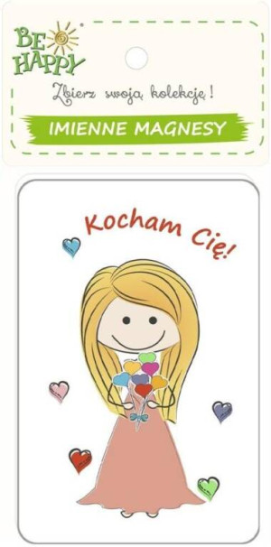 Magnes na lodówkę Kocham Cię!
