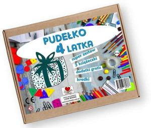 Pudełko 4 latka. Zestaw edukacyjny