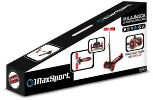 Hulajnoga ze świecącymi kołami Max Sport