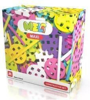 Klocki Meli Maxi Constructor Pink Set 60szt