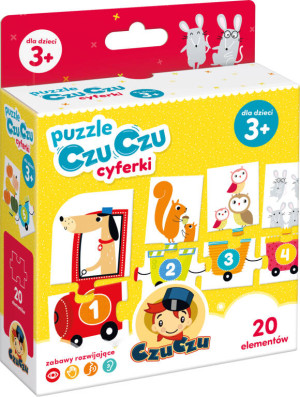 CzuCzu. Puzzle Cyferki. 3+