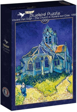 Puzzle 1000 Van Gogh, Kościół w Auvers