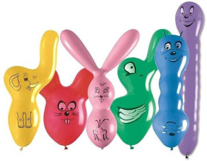 Balony kształty. Mix