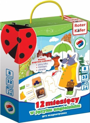 Roter Kafer. Gra edukacyjna 12 miesięcy w języku angielskim