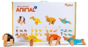 Mega zestaw Animal 48el