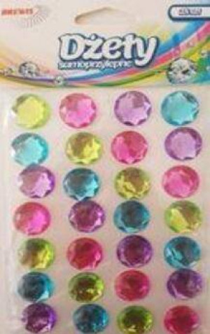 Dżety samoprzylepne. Multicolor