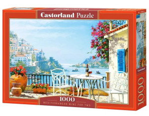 Castor. Puzzle 1000. Mediterranean Wine for Two
