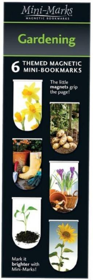 Zakładki magnetyczne. Gardening 6 szt.