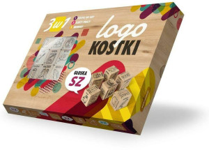 Logokostki. 3w1. Głoska "SZ"