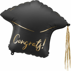 Balon foliowy Czapka Congrats! 60x55cm