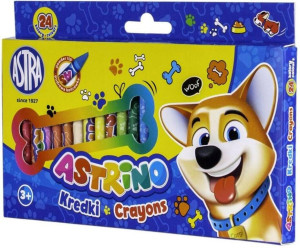 Kredki grafionowe 24 kolory Astrino ASTRA