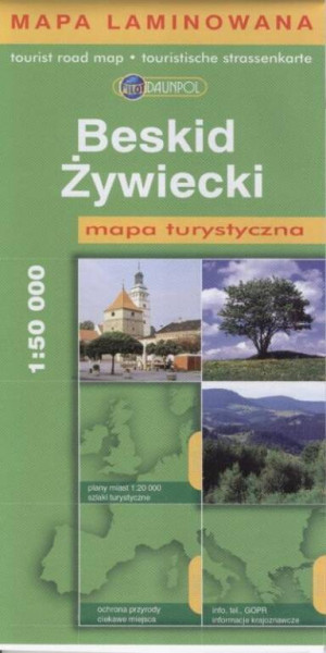 Beskid Żywiecki. Mapa Turystyczna 1:50 000