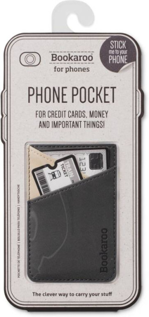 Bookaroo Phone pocket portfel na telefon grafitowy