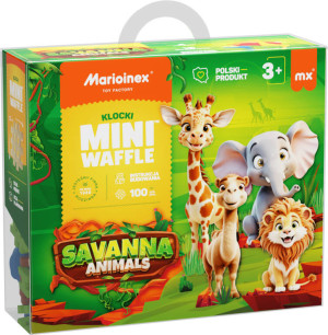 Mini Waffle. Animals Sawanna 100
