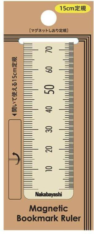 Zakładka magnetyczna do książek 15cm kość słoniowa