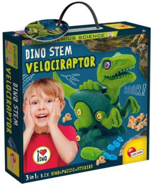 Dinozaur Velociraptor. I'm a genius