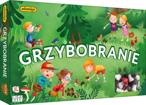 Grzybobranie. Gra planszowa. Adamigo