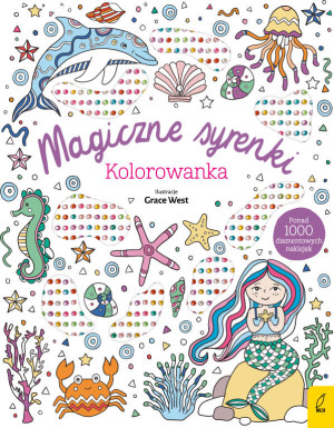 Magiczne syrenki. Wypukłe naklejki
