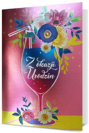 Karnet okolicznościowy B6. Urodziny. Pan Dragon