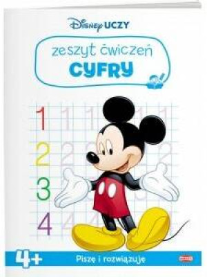 Zeszyt ćwiczeń. Cyfry. Miki. Disney uczy