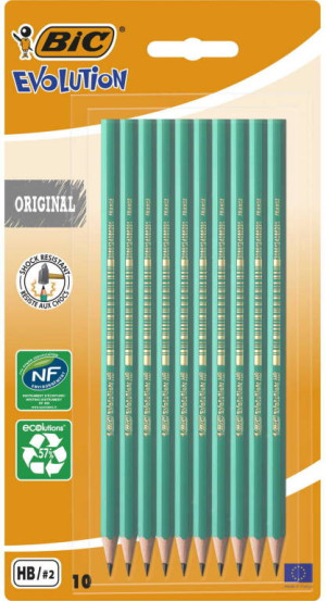 Ołówek bez gumki HB BIC Evolution Original 650 Large