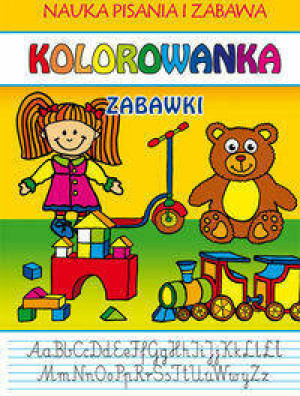Zabawki. Kolorowanka
