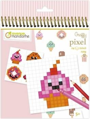 Kolorowanki pixel Słodkości