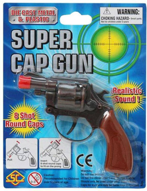 Pistolet metalowy na kapiszony