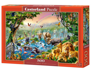 Puzzle 500. Jungle river