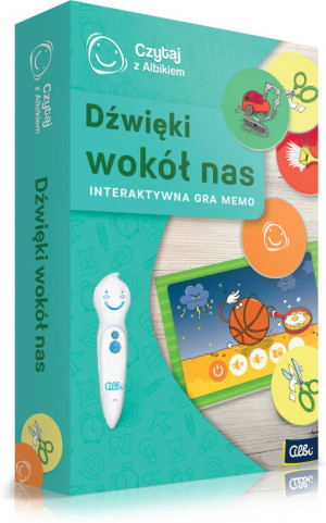 Dźwięki wokół nas. Interaktywna gra memo. Czytaj z Albikiem