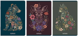 Zeszyt A4/60K kratka Florimals (5szt) HERLITZ