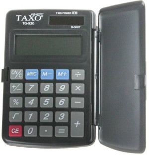 Kalkulator kieszonkowy 8-pozycyjny TG-920 czarny
