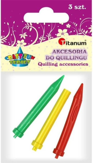 Igła do quillingu mix 3szt