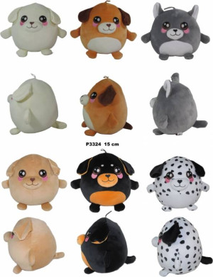 Pies kula 15cm MIX
