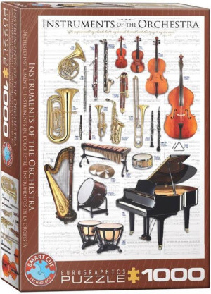 Puzzle 1000. Instruments of the Orchestra