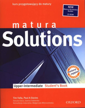 Matura Solutions Upper-Intermediate ORAL PK(CD)