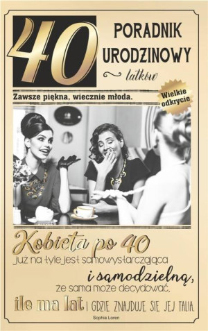 Kartka okolicznościowa. Urodziny 40