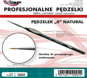 Pędzelek natural 0