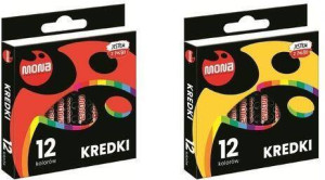 Kredki 12 kolorów MONA