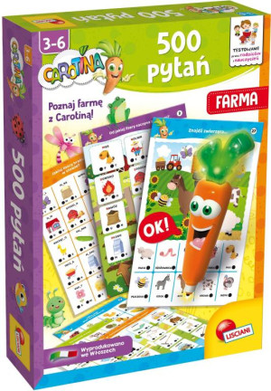 Lisciani 500 pytań Carotina