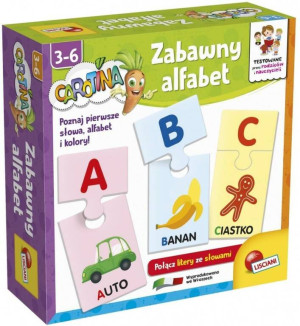 Lisiciani Zabawny alfabet Carotina