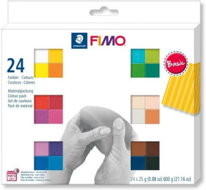Fimo Soft 24x25g kolory Basic