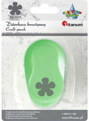 Dziurkacz z motywem Kwiat 25mm