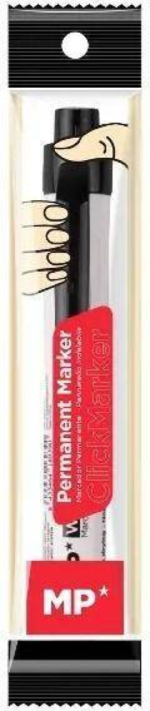 Marker do tablic Click czarny
