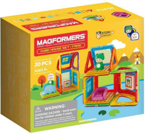 Klocki magnetyczne Cube. Dom Żaby