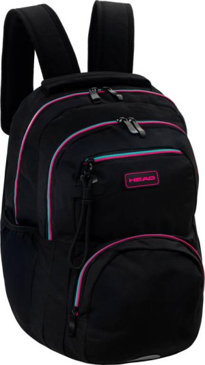 Plecak 3-komorowy Head Black Pink-Mint Astra