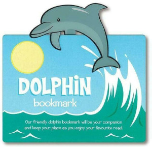 Zwierzęca zakładka do książki - Dolphin - Delfin