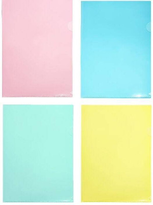 Ofertówka A4 PP pastel mix (8szt)