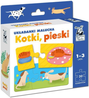 Kotki, pieski. Układanki malucha. Kapitan Nauka