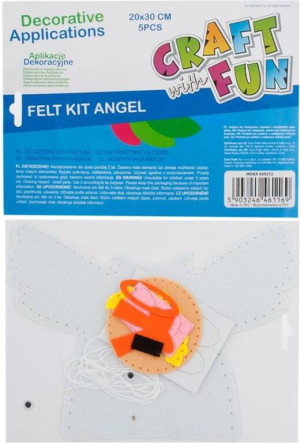 Zestaw Kreatywny Filc Anioł Craft With Fun